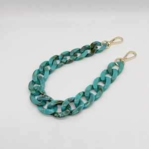 23.6 Inch Short Thick Resin Purse <b>Bag</b> Handle Shoulder <b>Strap</b> <b>Replacement</b>,Chunky Acrylic Purse <b>Strap</b> <b>Bag</b> Chain Handle - Product Image 4