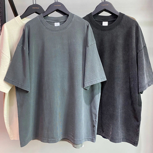 OEM High Quality Factory Made Street Wear Drop Shoulder <b>Polyester</b> Blank <b>T</b>-<b>shirt</b> Wholesale Price Printed Logo Printing <b>T</b>-<b>Shirts</b> - Product Image 5
