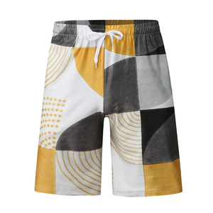 Ensemble d'été imprimé pour homme, style streetwear, 2 pièces, t-shirts à manches courtes et shorts, prix de gros - Product Image 3