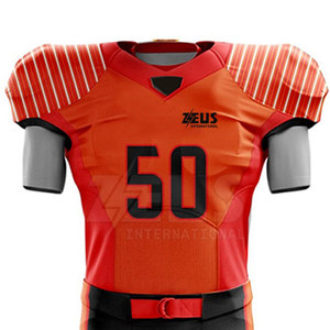 Uniforme de Fútbol Americano de Color Sólido, Uniforme de Fútbol Americano de Secado Rápido Hecho a Medida - Product Image 3