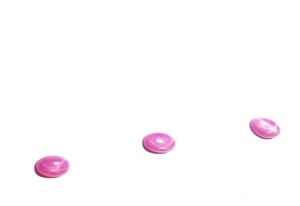 Rubis étoilé ovale 3x5mm 0,5 carat, cabochon poli créé en laboratoire avec effet étoile à 6 branches pour la fabrication de bijoux - Product Image 3