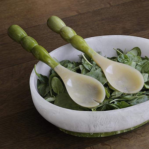 Juego de Cubiertos para Cena, Ecológico, Clásico, con Mango de Resina, Práctico y de Calidad, Artesanía Saniya de la India - Product Image 3