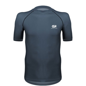 เสื้อคอมเพรสชั่นพรีเมียม ระบายอากาศได้ดี ผลิตจากผ้าฝ้าย 100% เป็นมิตรต่อสิ่งแวดล้อม แห้งเร็ว ยืดหยุ่น ซึมซับเหงื่อ ให้ความสบาย เหมาะสำหรับออกกำลังกายที่ยิม - Product Image 1
