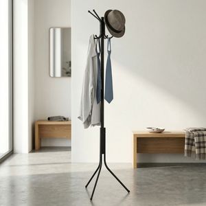 Porte-manteau en métal moderne en forme d'arbre pour le rangement à domicile, meubles en gros, Taiwan, fer, meubles de salon, tube en acier - Product Image 6