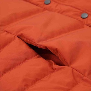 Abrigo Largo de Plumón para Mujer, Cuello Alto, Capucha Desmontable, Chaqueta Acolchada de Plumón de Pato Blanco - Product Image 2