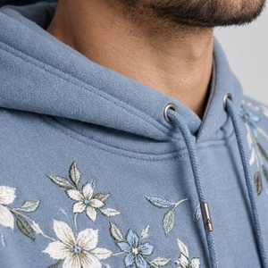 Sudaderas con capucha para hombre, elegantes, diseñadas con bordados intrincados, tela transpirable y construcción duradera para un estilo moderno. - Product Image 6
