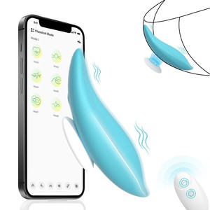 여성용 USB 충전식 무선 원격 제어 진동기 블루투스 APP 연결 음핵 자극기 섹스 웨어러블 진동기 - Product Image 2