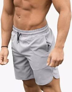 Shorts de sport pour garçons avec logo personnalisé, 100% polyester, motif floral, taille élastique, style décontracté, grande taille, shorts en mesh pour hommes avec poche - Product Image 4