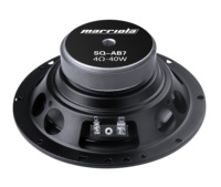 Composants d'enceintes de voiture Marriola SQ-AB7 6,5 pouces à bobine simple 40W RMS 92dB SPL max.