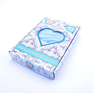 Boîte cadeau personnalisée pour vêtements avec fenêtre, boîte en papier pliable pour le rangement et l'emballage de vêtements en détail - Product Image 5