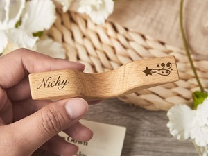 Finger Ring Reader Support <b>Book</b> Finger Holder Wooden - Product Image 2