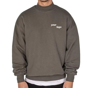 Sudadera personalizada unisex con cuello alto, forro polar, estampada, de alta calidad, estilo casual, para primavera, transpirable. - Product Image 1