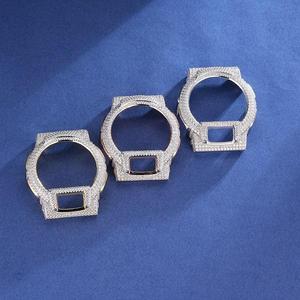 DW6900 Luxury Custom Mod Watch Acrylic <b>Case</b> CasiOak Style Hip Hop Designer Watch Kit Alarm Digital Movement Leather Band - Product Image 1