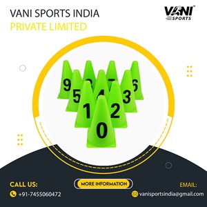 Conos de Entrenamiento Numerados para Niños, Conos Marcadores Deportivos de Plástico con Números, Conos Educativos para Entrenamiento en Escuelas Primarias - Product Image 3