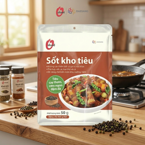 OEM & Wholesale O'Food Black Pepper Braising <b>Sauce</b> 50g | Spicy Ready-to-Use Meat Marinade | Stew & Cooking <b>Sauce</b> - Product Image 1
