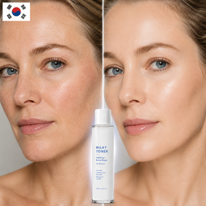 Tónico Facial Hidratante Lácteo con Ceramida, Pantenol y Beta Glucano para Piel Sensible y Seca, Cuidado de Belleza Coreano - Product Image 1