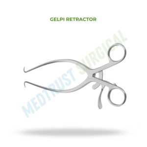 Retractor Quirúrgico Gelpi Autorretenible, Instrumento Veterinario Ortopédico de Acero Inoxidable - Product Image 2