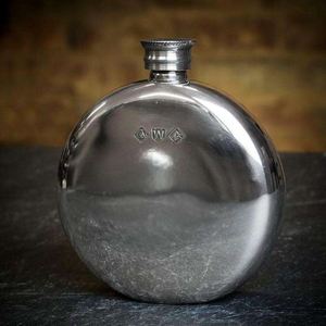 Petaca Metálica Duradera, Elástica y de Primera Calidad con Acabado Plateado Brillante, Ideal para Fiestas, Eventos y Celebraciones - Product Image 2