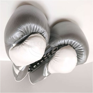 Best Selling High Quality Leather Boxing Gloves with Non-Slip & Adjustable Wrist <b>Strap</b>-Customizable Training Gloves for Adults - Product Image 4