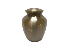 Urne funéraire artisanale en aluminium AG Metal Exports, design Art Déco, capacité personnalisable, vase de table, urne compétitive - Product Image 6