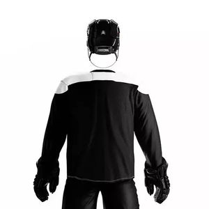 Maillot de hockey sur glace et de hockey sur gazon OEM sur mesure, maillot de hockey sur glace surdimensionné - Product Image 6