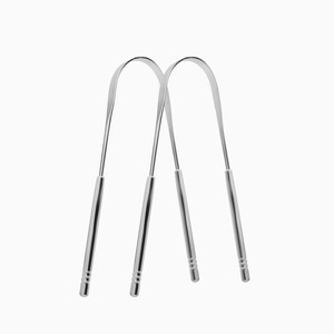 Grattoir à langue en acier inoxydable en forme de U pour usage domestique, personnalisable, vente en gros - Product Image 1