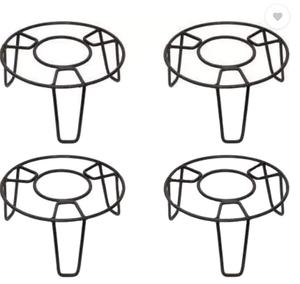 Support pour pot de fleurs en fer, intérieur et extérieur - Product Image 3