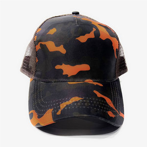 High Quality Custom Manufacturer Hats Factory Custom Digital Print Waterproof 100% Cotton Trucker Hat Custom Color Golf <b>Baseball</b> - Product Image 1