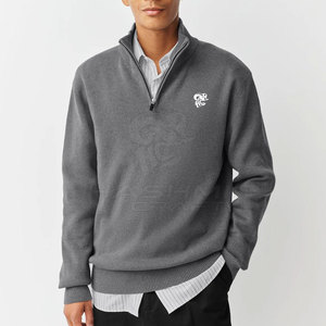 เสื้อสเวตเชิ้ตพรีเมียมผู้ชายแบบซิป ¼ ตัว ผ้าฟลีซนุ่ม อุ่นสบาย เหมาะสำหรับใส่ลำลองในฤดูหนาว ใส่ได้ทุกวัน - Product Image 2