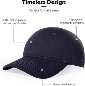 Gorras de béisbol elegantes disponibles en colores y tallas personalizadas. Gorras de béisbol directamente de fábrica con precios al por mayor asequibles. - Product Image 4