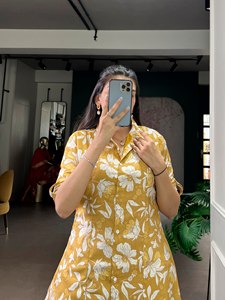 Ensemble de pyjama pour femmes en coton 100% pour le printemps et l'été, imprimé floral indien, doux, de haute qualité, vêtements de nuit surat - Product Image 5