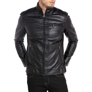 Casual Wear Genuine <b>Leather</b> <b>Jacket</b> for Sale 2025 New Arrival Lightweight Comfortable Men's Reversible Breathable Eco-Friendly - Product Image 4