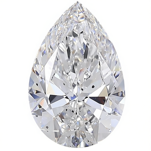 Diamant en vrac de qualité supérieure, cultivé en laboratoire, certifié IGI, 15,51 carats, taille poire, pureté SI2, gravé au laser, pour la fabrication de bijoux - Product Image 2