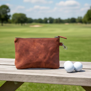 Hochwertiger Golf-Organizer aus Leder mit langlebiger Hardware und stilvollem, handgefertigtem Finish zum günstigen Preis im Großhandel erhältlich. - Product Image 4