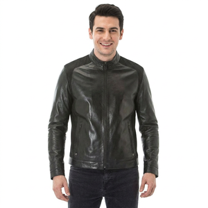 Winter And Autumn Wear <b>Leather</b> <b>Jackets</b> For <b>Men</b> Custom Pattern High Quality Reasonable Price <b>Men</b> <b>Leather</b> <b>jacket</b> for <b>men</b> - Product Image 6