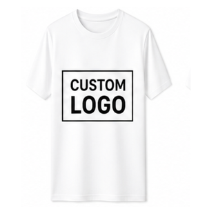 Wholesale <b>Cheap</b> Promotional <b>Tshirts</b> Men 100% Cotton Team Custom Label Worsted Anti-Pilling Loose Fit Tee - Product Image 3
