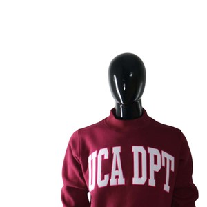 Sudadera de Cuello Redondo con Estampado de Letras UCA DPT para Mujer, 100% Algodón Tejido, Manga Larga, Estilo Otoñal - Product Image 2