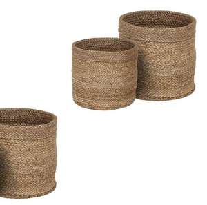 Panier en jute artisanal de qualité export – Rangement durable pour la maison et organisateur décoratif - Product Image 5