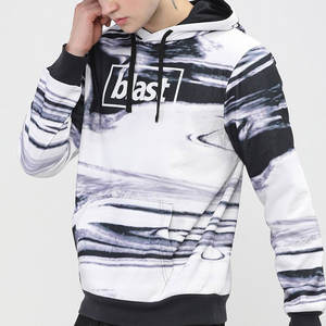 Sweat à capuche doublé anti-plis pour homme, haute qualité, manches longues, coupe oversize, style Hip Hop, prix bas, hiver, OEM/ODM, le plus vendu - Product Image 2