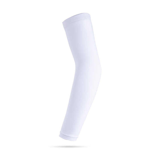 Manchons de bras unisexes en soie glacée pour la vente en gros - Protections respirantes anti-UV et de compression pour le cyclisme et les sports de plein air - Product Image 3