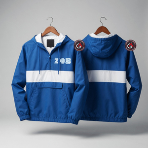 <b>Men</b> Custom Multicolor Windbreaker Zipper <b>Jacket</b> Waterproof 100% Polyester Casual <b>Jacket</b> Warm Clothing for <b>Men</b> Women - Product Image 1