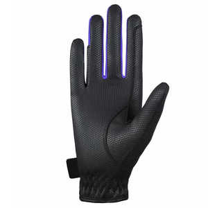 Guantes de Equitación de Alta Calidad, Transpirables e Impermeables, con Diseño Personalizado del Mejor Fabricante, Dedos Completos y Correa de Muñeca Ajustable - Product Image 1