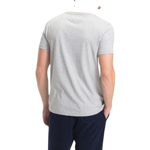 Nouveauté T-shirt pour homme en gros, écologique, à séchage rapide, manches courtes, décontracté, polyester/coton, col rond, 180 grammes - Product Image 3