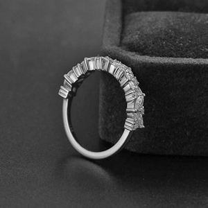 แหวนเพชรทรงมาร์คีส์เพาะเลี้ยงสำหรับงานแต่งงาน แหวนเพชรทรงมาร์คีส์สำหรับหมั้น ของขวัญสำหรับแฟนสาว ของขวัญสำหรับภรรยา แหวนมาร์คีส์สุดโรแมนติก - Product Image 5