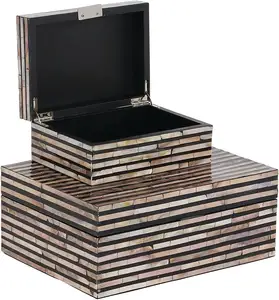 Best Mother Of Pearl Inlay Box Shell Inlay Jewelry Storage Boxes At Very Cheap Price By United trade world