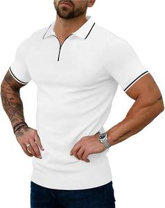 Camisas de Hombre Personalizadas de Primera Calidad, 240 Gramos, Doble Piqué, Manga Corta, Corte Regular, Color Sólido, de Secado Rápido - Product Image 3