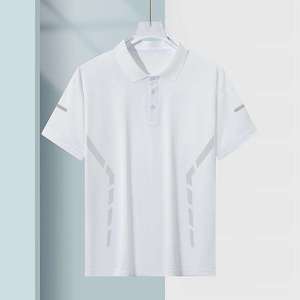เสื้อโปโลคอปกแบบพับได้สำหรับผู้ชาย รุ่นใหม่มาแรงปี 2026 สีสันปรับแต่งได้ สไตล์สตรีทแวร์ฤดูร้อน แขนสั้น - Product Image 5