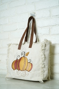 2026 Custom Bohemian Trending Women's <b>Small</b> Cotton Handle Messenger Tote Bag Machine Embroidered Design Light <b>Weight</b> Open Lady - Product Image 2