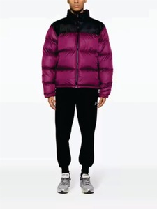Chaqueta Bomber Unisex con Bloques de Color, Cuello Redondo, Cierre de Cremallera, Impermeable, Cortavientos, Chaqueta de Primavera, Corte Regular, Exterior de Poliéster Grueso - Product Image 5
