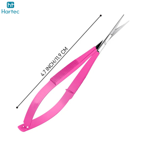 Ciseaux de manucure pour droitiers 5,5 pouces avec lames micro-fines extra-affûtées, ciseaux à ressort en acier inoxydable pour cuticules et ongles - Product Image 5